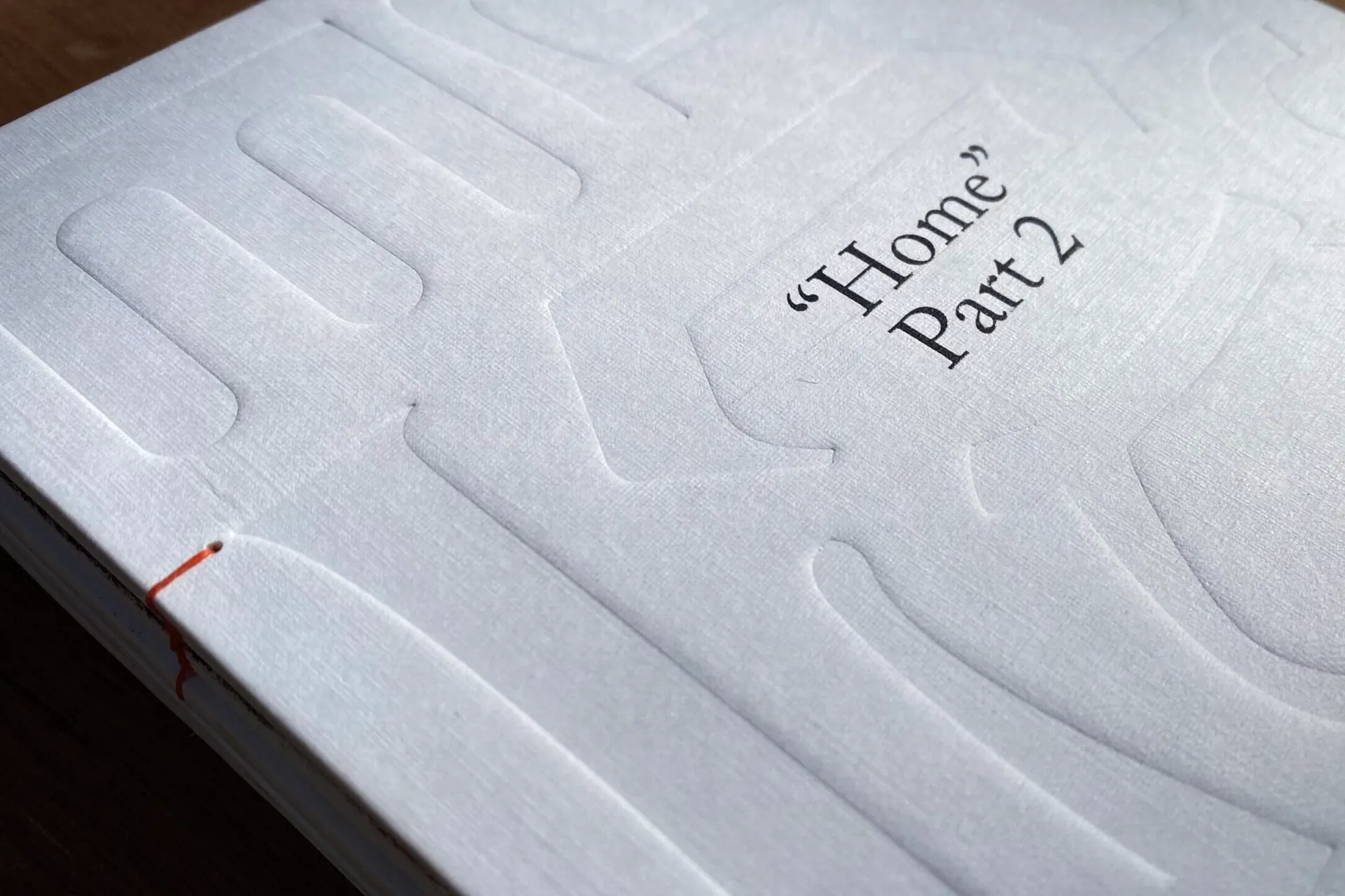 Close-up of book cover