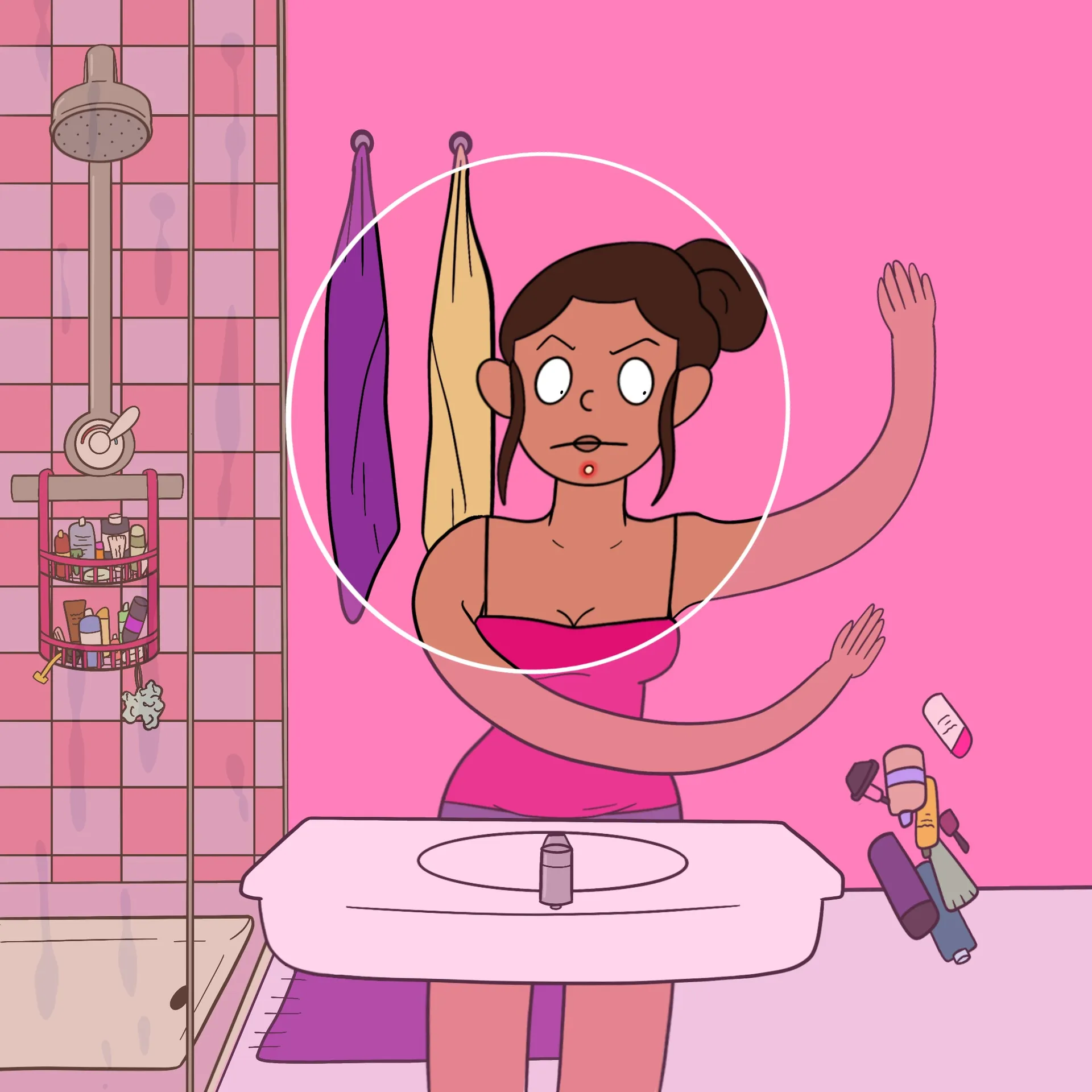 Still from The Squeeze final film