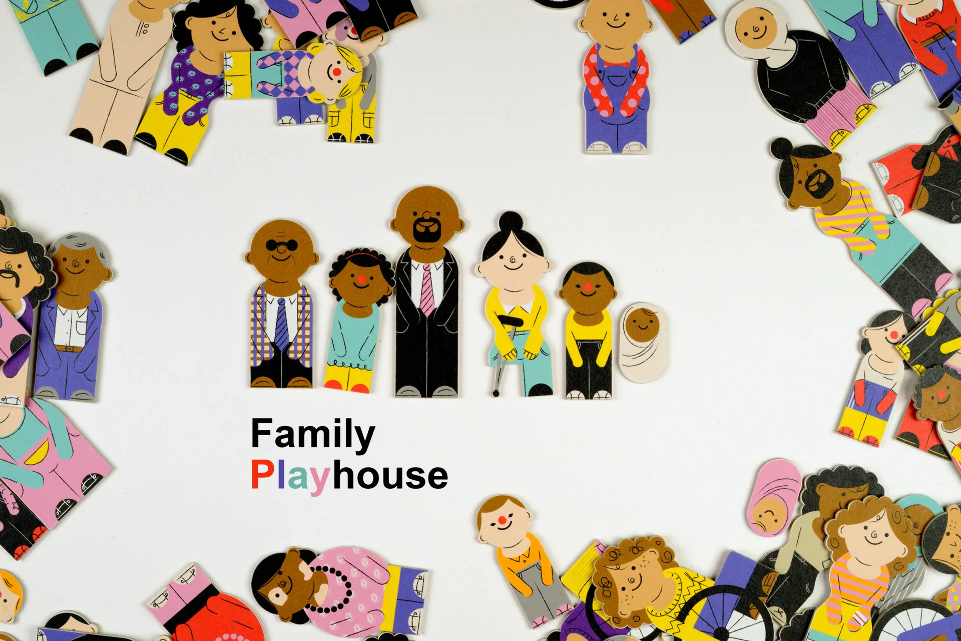 Opening a conversation about inclusive families with children through play.