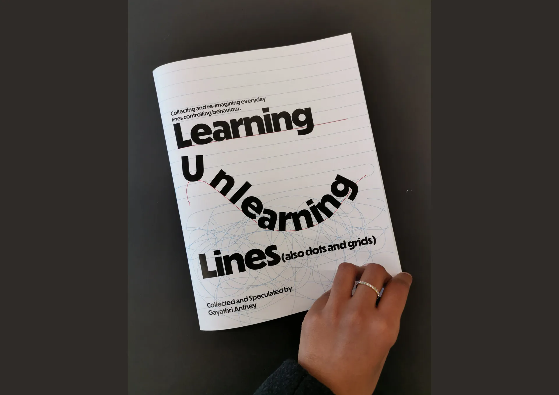Cover Page- Learning and Unlearning Lines